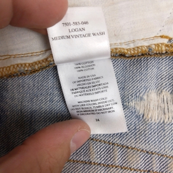 Rails Logan Medium Vintage Wash Short Size 24 💙 - Picture 8 of 8